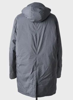 Doudoune Ralph Lauren Gris A Capuche