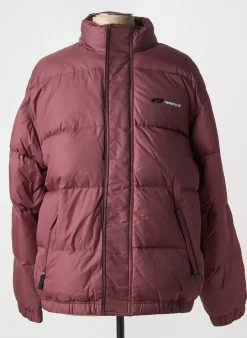 Doudoune Reebok Violet A Capuche