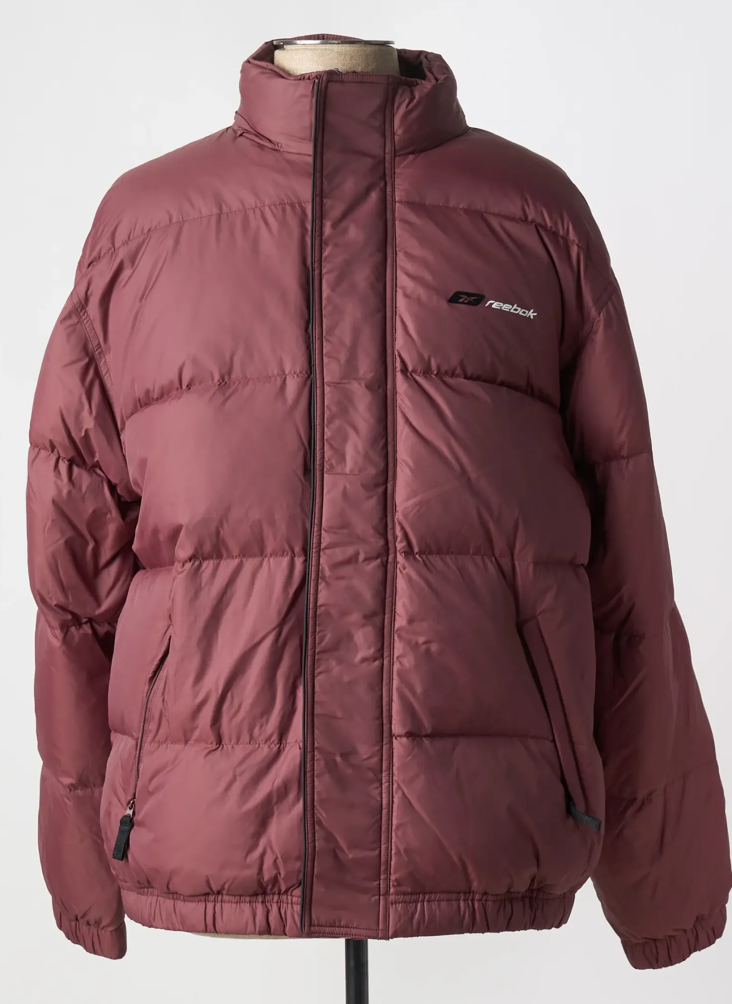 Doudoune Reebok Violet A Capuche