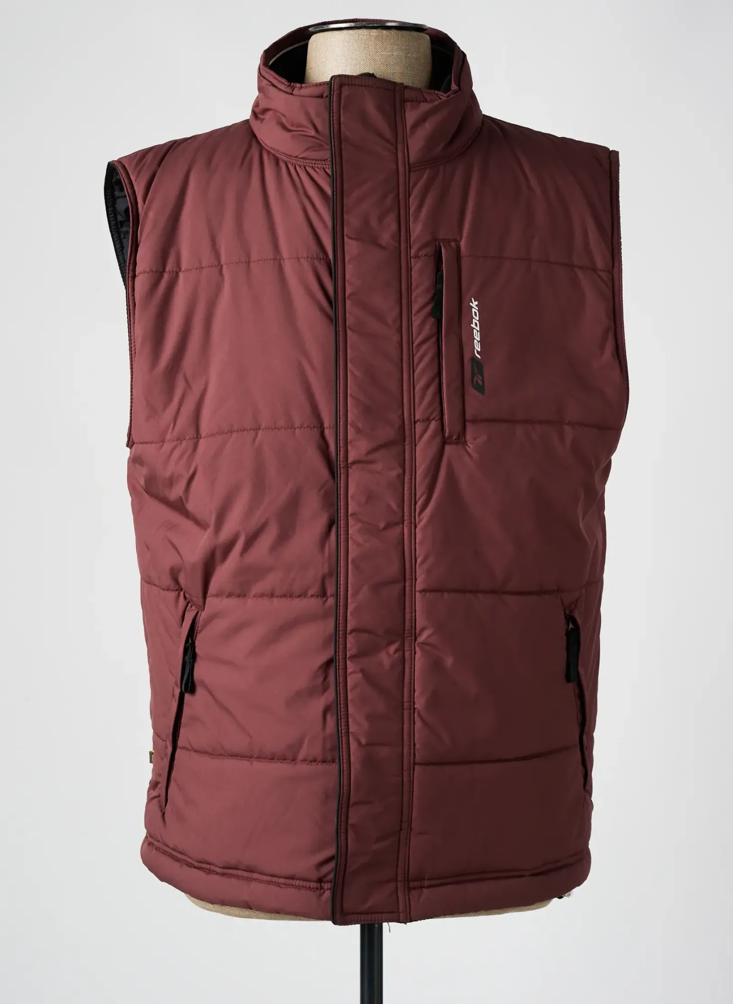 Doudoune Reebok Violet Sans Capuche