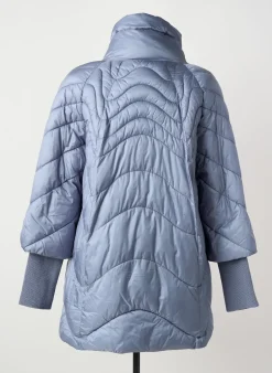 Doudoune Rever Mile Bleu Sans Capuche