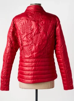 Doudoune Rever Mile Rouge Sans Capuche