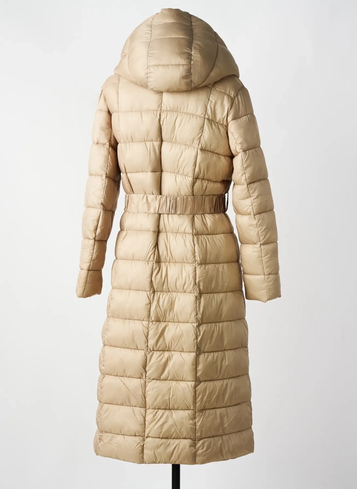 Doudoune Rinascimento Beige A Capuche