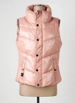 Doudoune Rose Garden Rose Sans Capuche