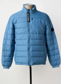 Doudoune Roy Robson Bleu Sans Capuche