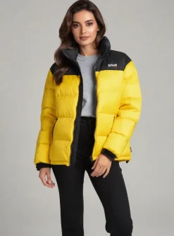 Doudoune Schott Jaune