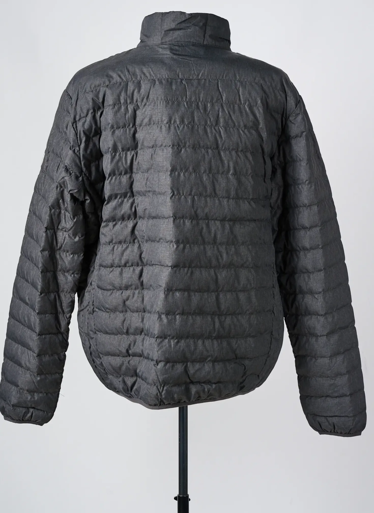 Doudoune Serge Blanco Gris Sans Capuche