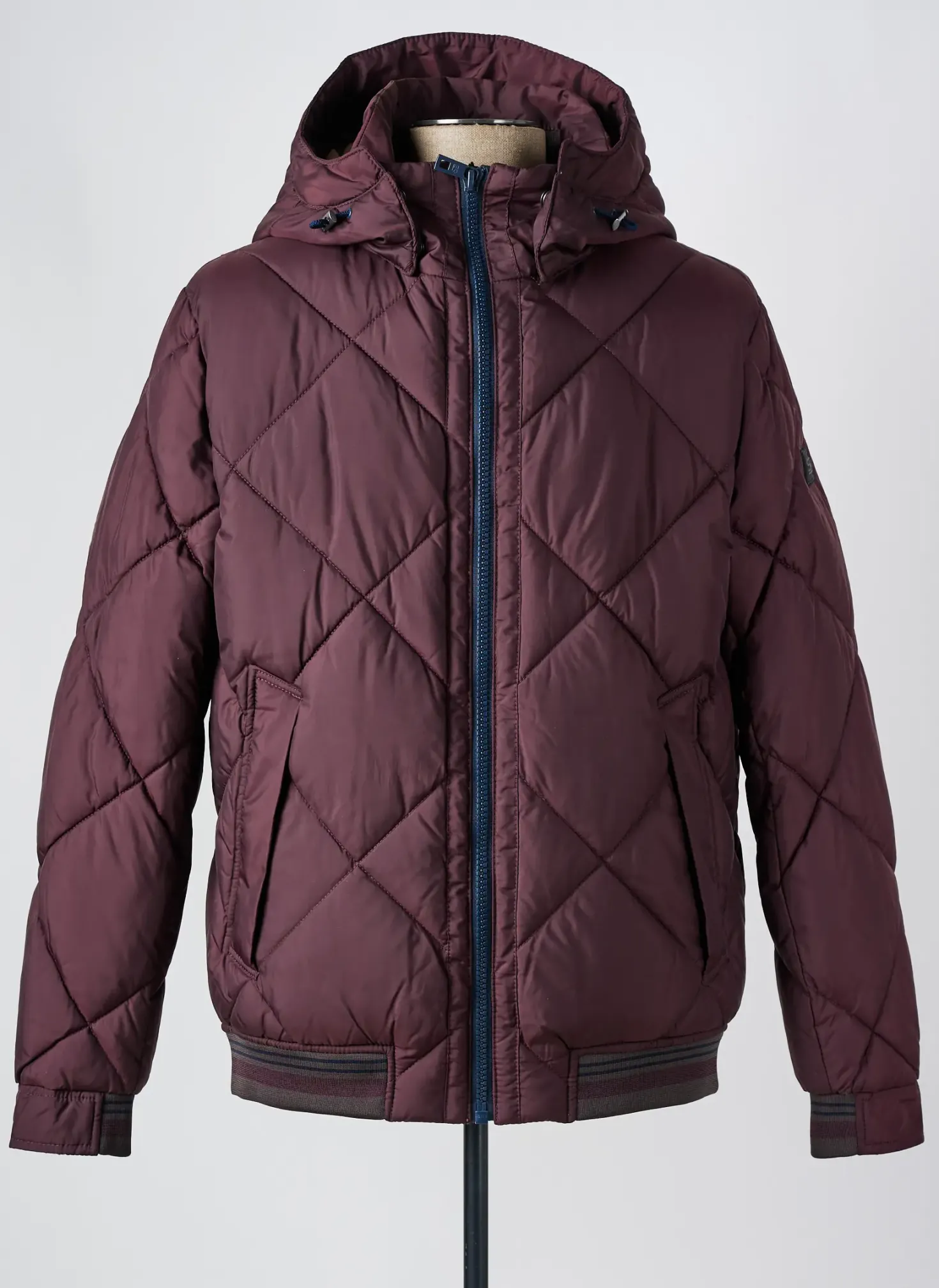 Doudoune S4 Jackets Violet A Capuche