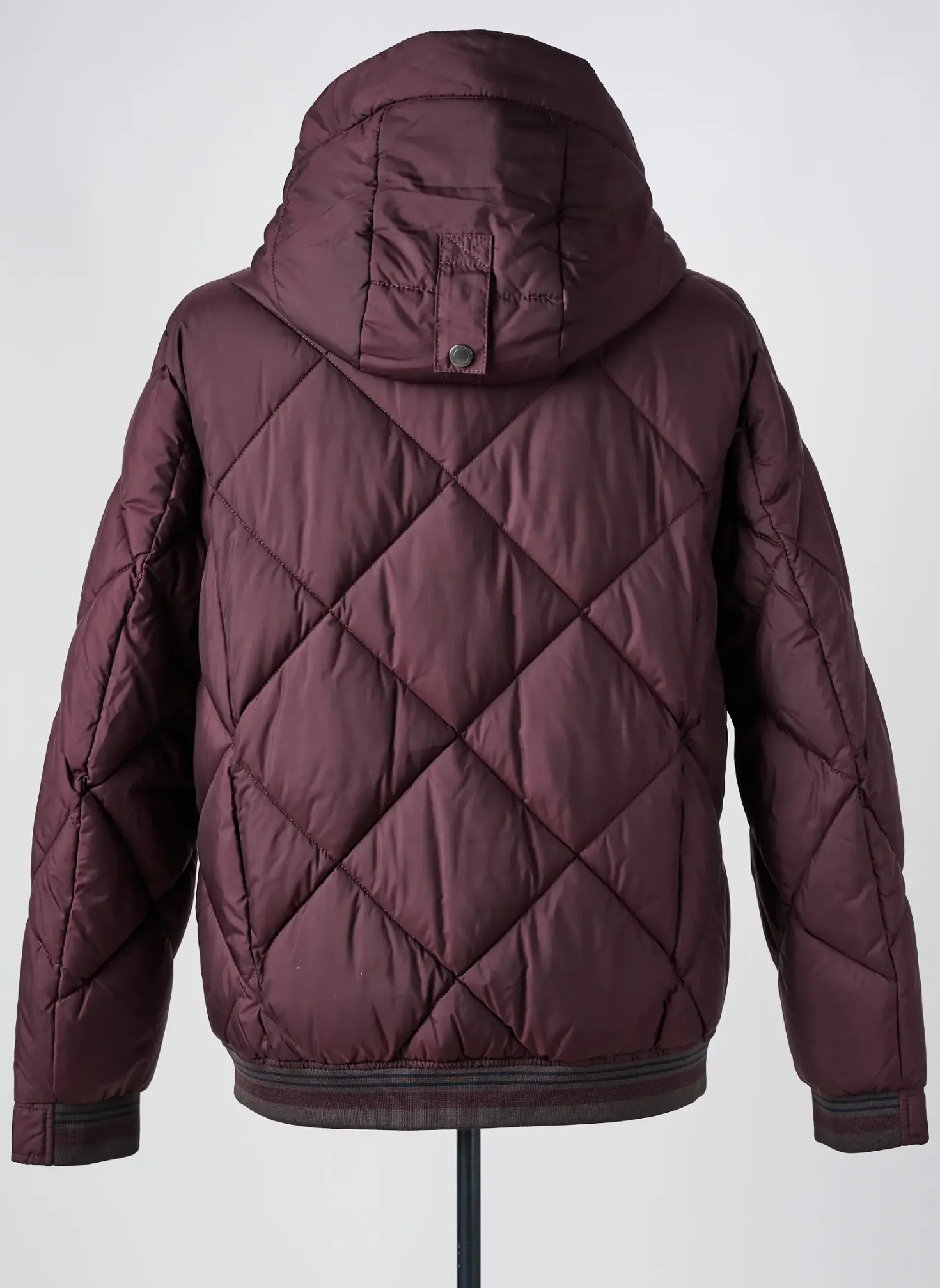 Doudoune S4 Jackets Violet A Capuche