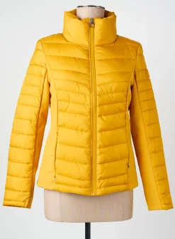 Doudoune S.oliver Jaune Sans Capuche