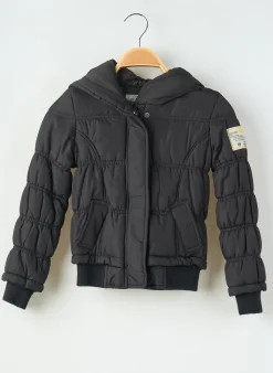 Doudoune Teddy Smith Noir A Capuche