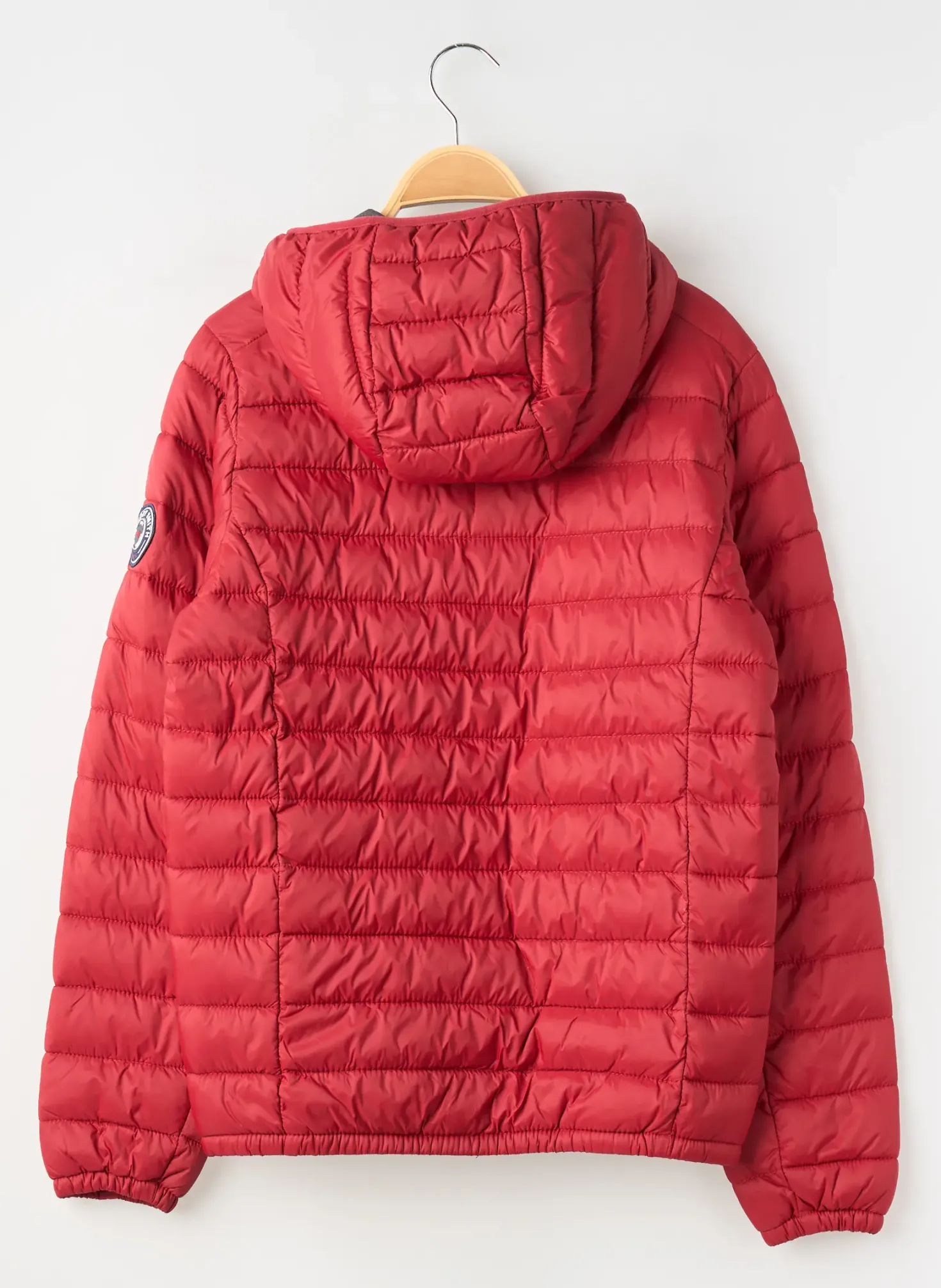 Doudoune Teddy Smith Rouge A Capuche