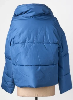 Doudoune Thinking Mu Bleu Sans Capuche
