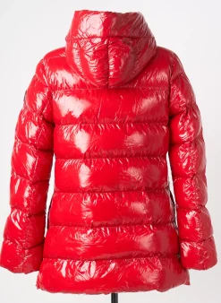 Doudoune U.s. Polo Assn Rouge A Capuche