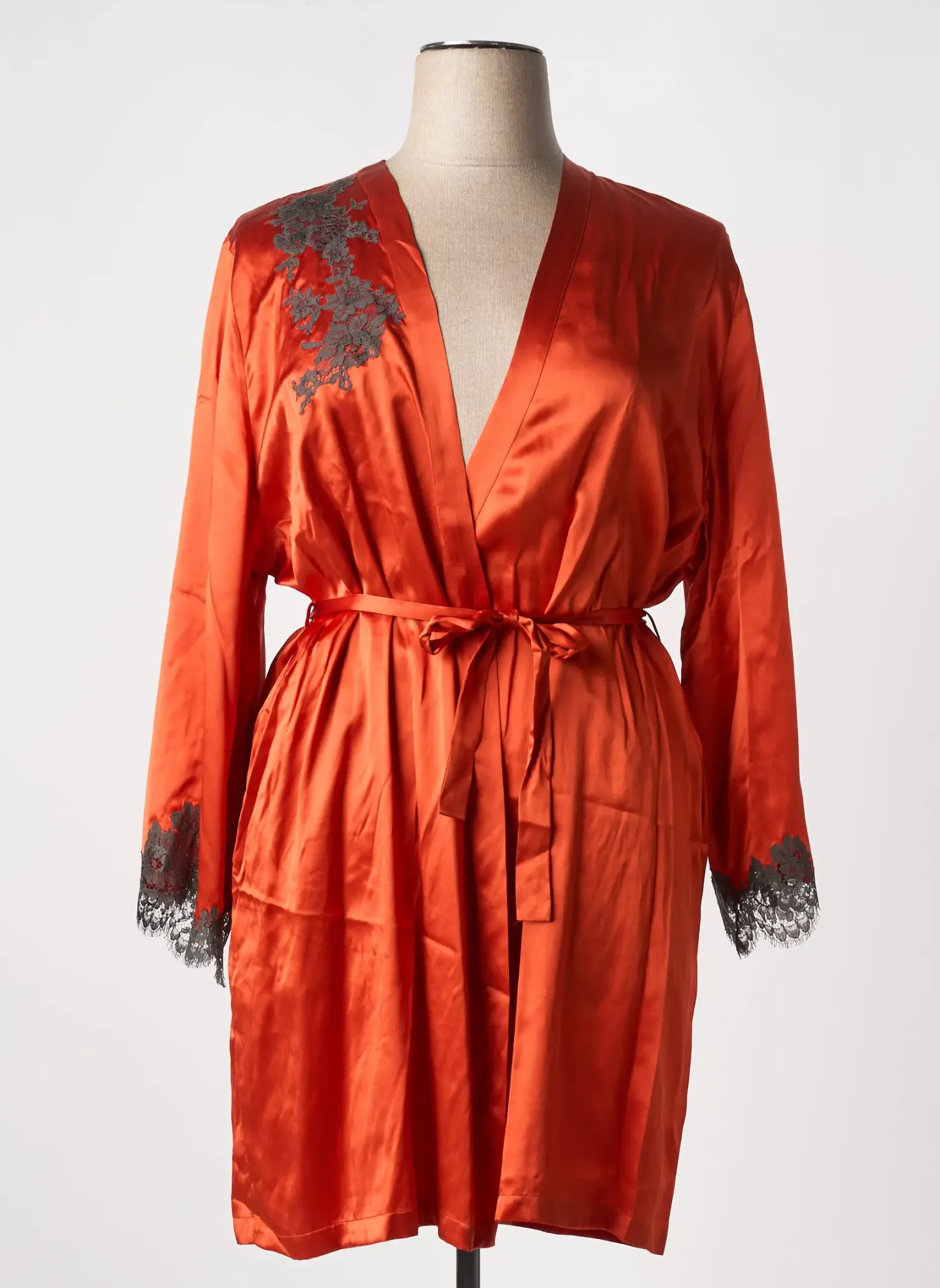 Déshabillé Marjolaine Orange