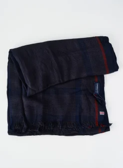 Echarpe Cambridge Bleu