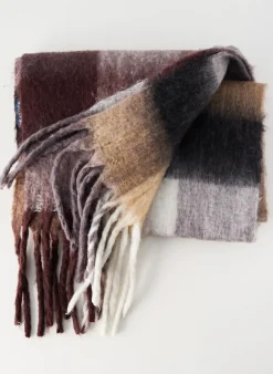 Echarpe Draeger Marron