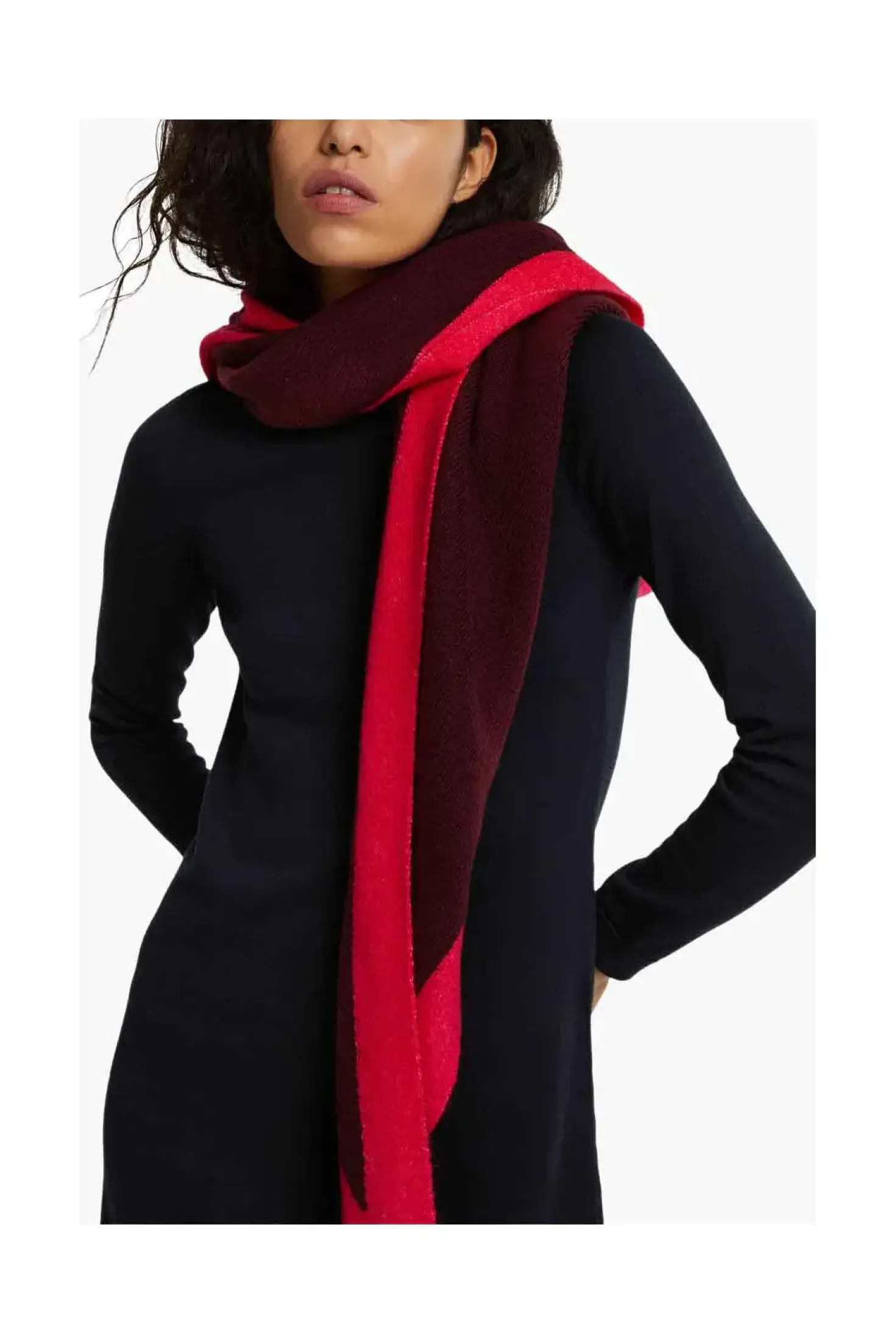 Echarpe Esprit Rouge