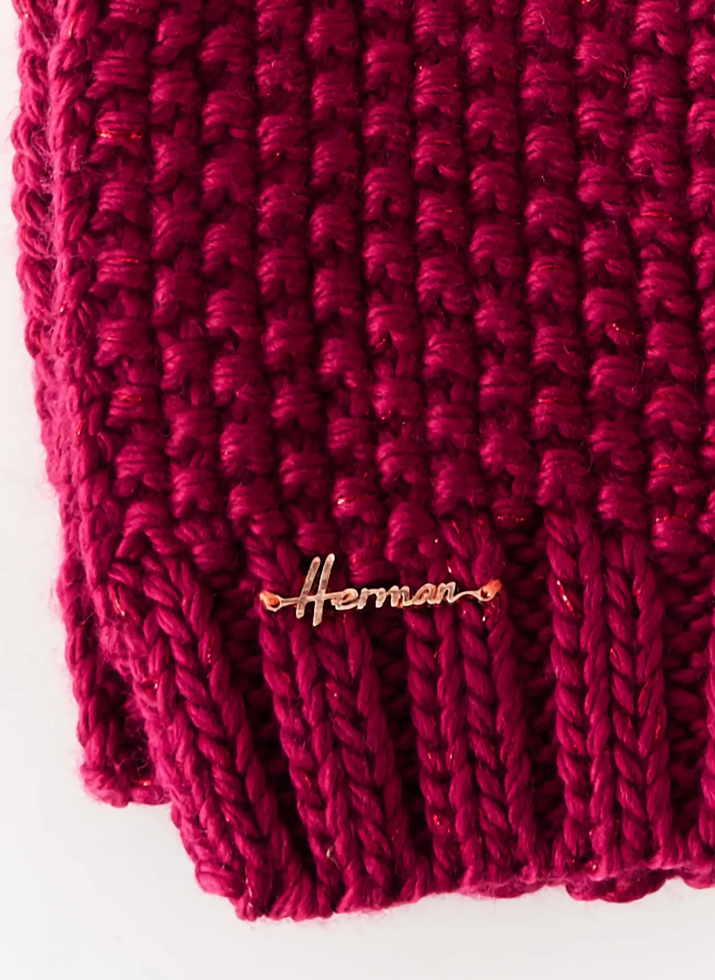 Echarpe Herman Rouge