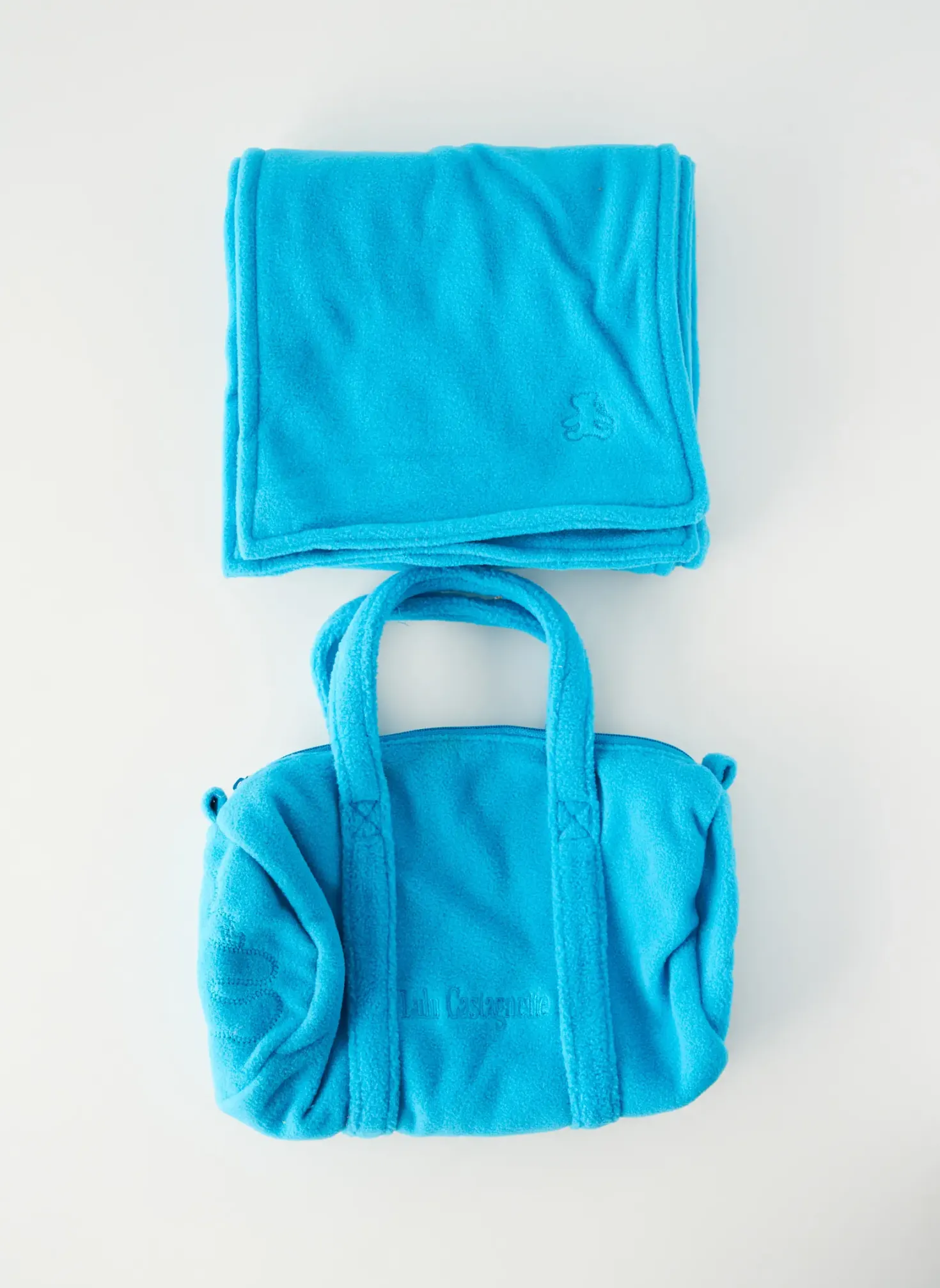 Echarpe Lulu Castagnette Bleu Fonce