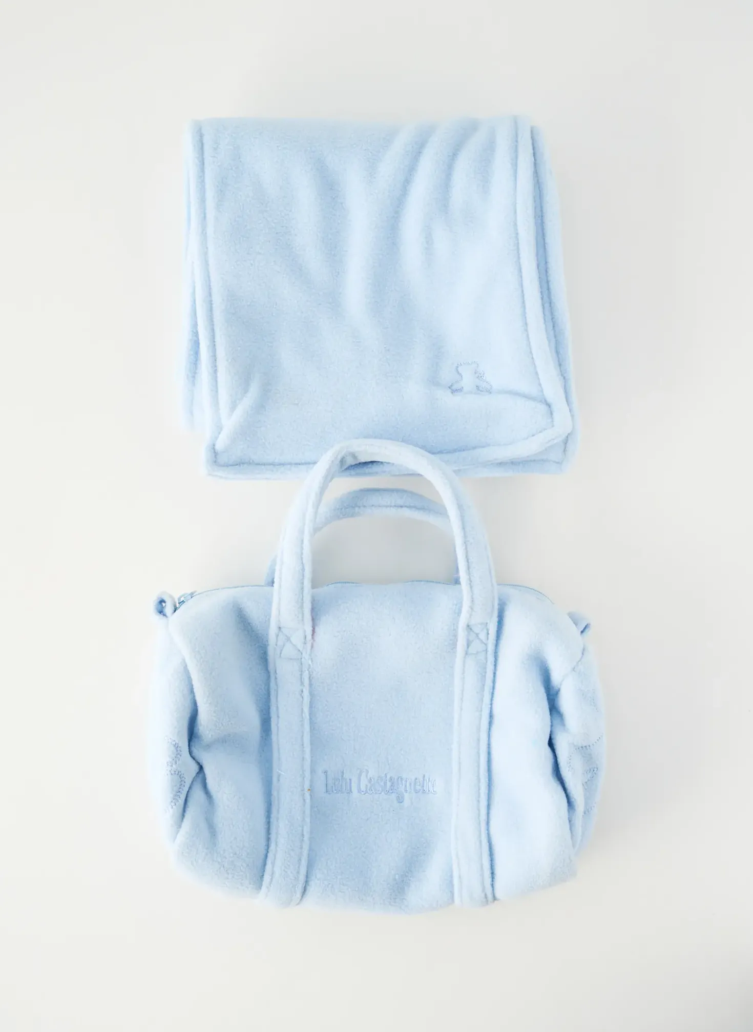 Echarpe Lulu Castagnette Bleu
