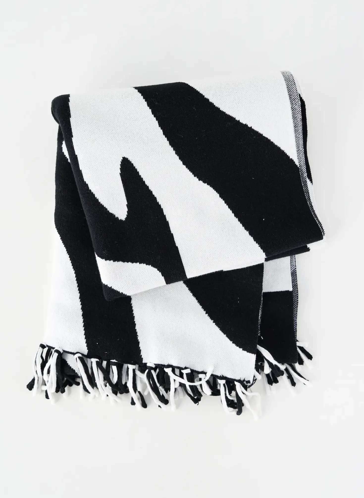 Echarpe Marble Noir