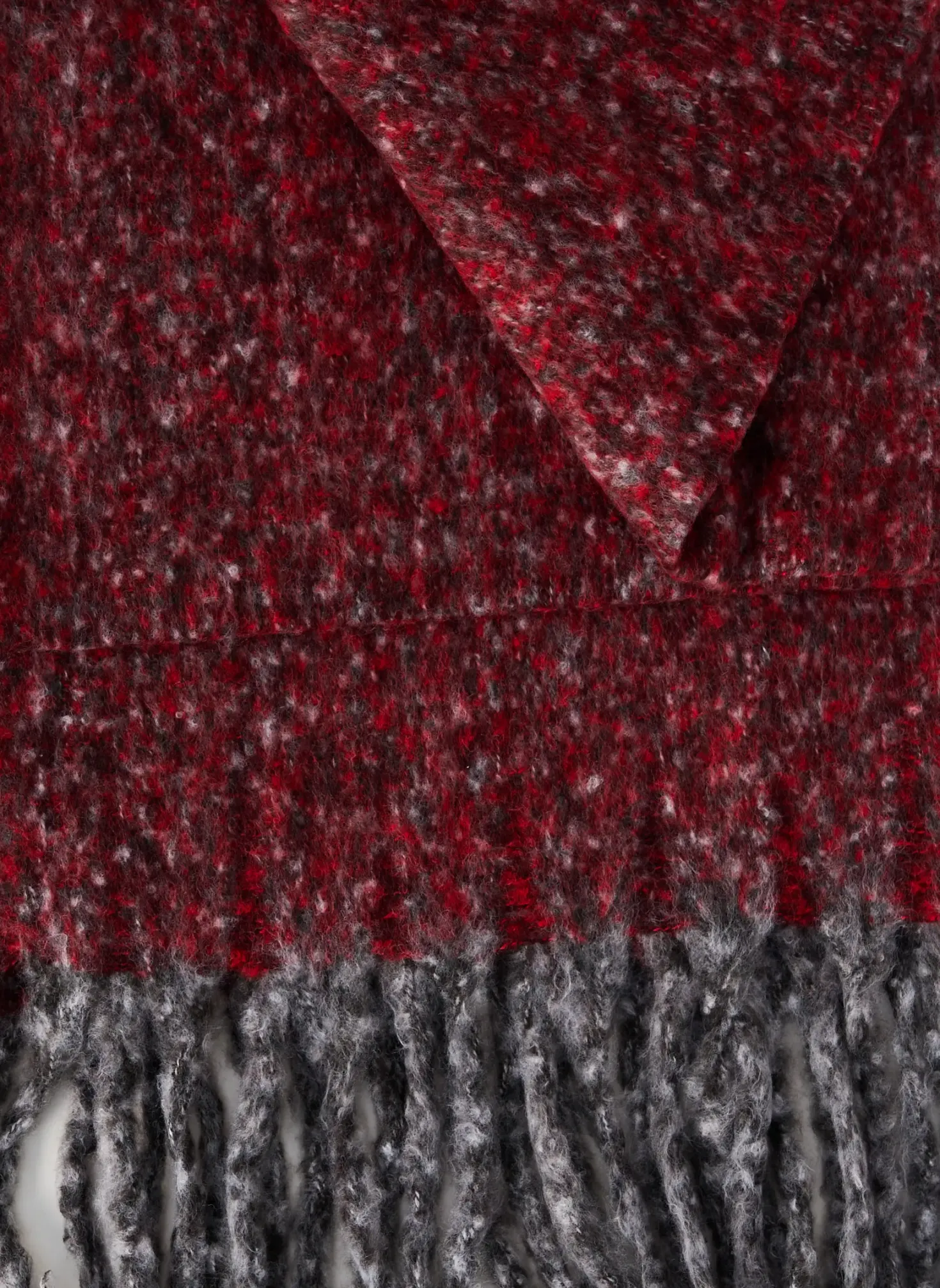 Echarpe Regina Schrecker Rouge