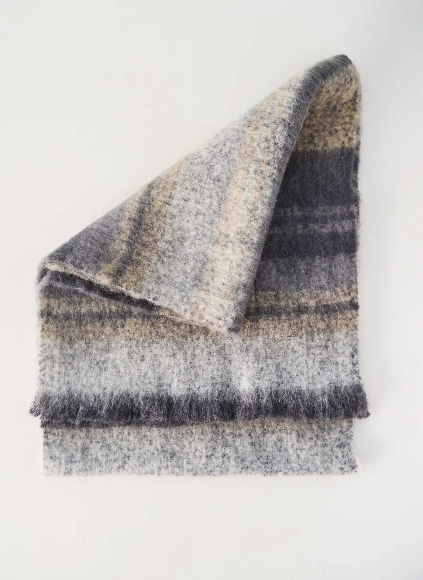 Echarpe Selected Gris