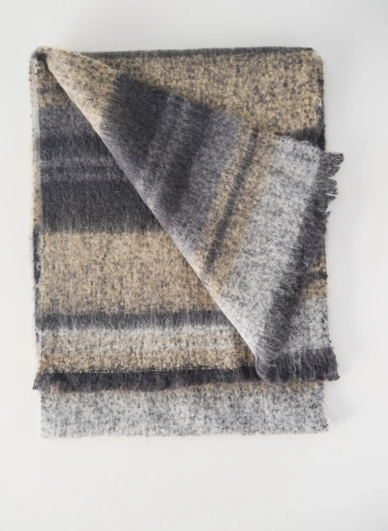 Echarpe Selected Gris