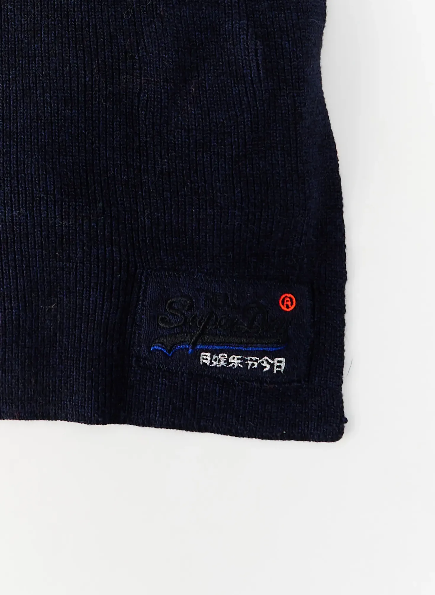 Echarpe Superdry Bleu
