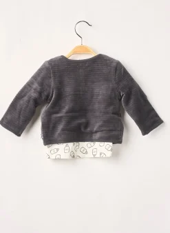 Ensemble Haut/bas Absorba Gris