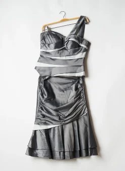 Ensemble Jupe Creatif Paris Gris