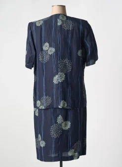 Ensemble Jupe France Rivoire Bleu