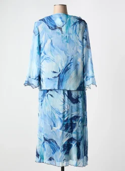 Ensemble Jupe France Rivoire Bleu
