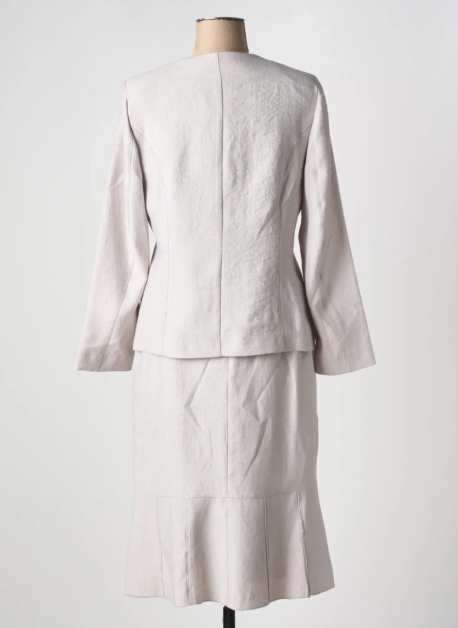 Ensemble Jupe France Rivoire Gris