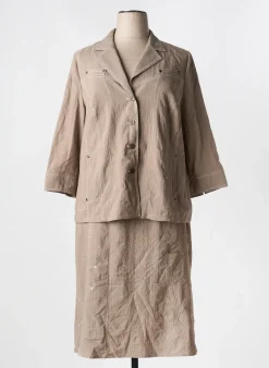 Ensemble Jupe Guy Dubouis Marron
