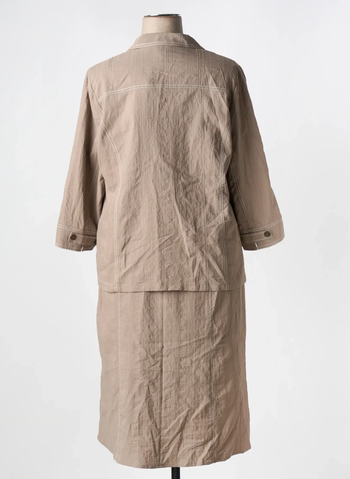 Ensemble Jupe Guy Dubouis Marron