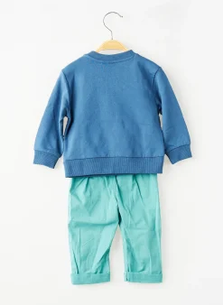 Ensemble Pantalon Boboli Bleu
