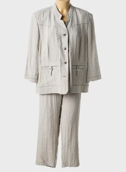 Ensemble Pantalon Christine Laure Gris