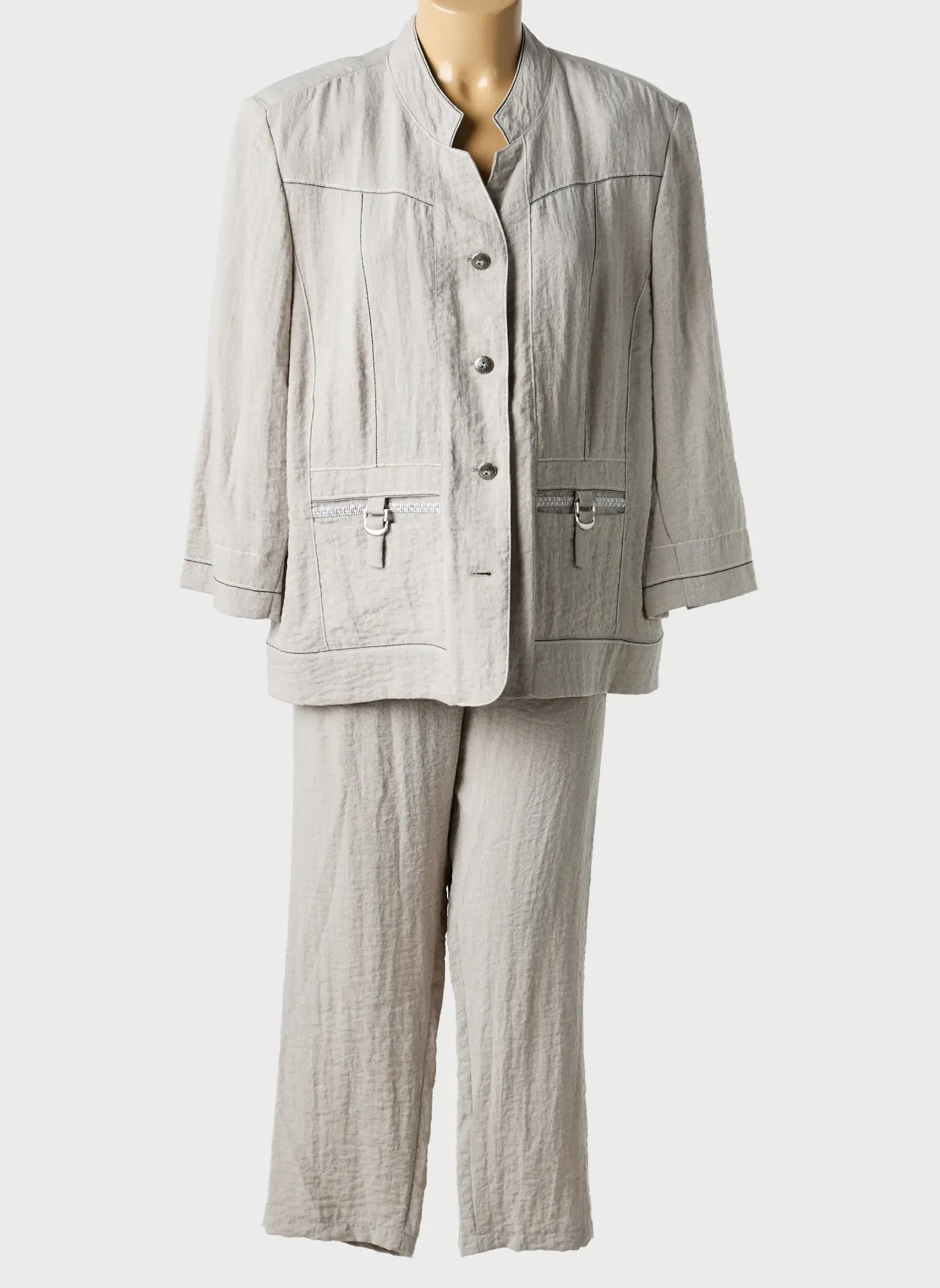 Ensemble Pantalon Christine Laure Gris
