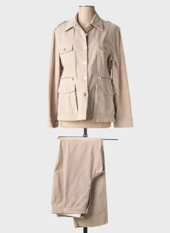Ensemble Pantalon Claudia Gil Beige