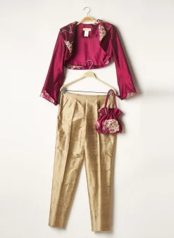 Ensemble Pantalon Paule Vasseur Rose