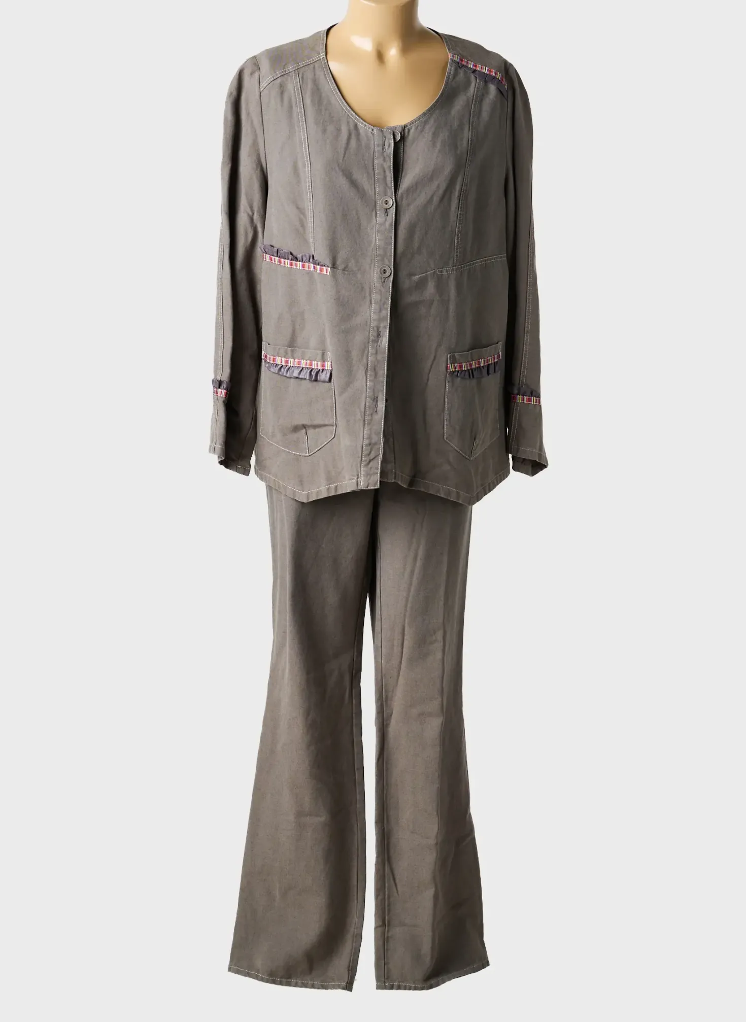 Ensemble Pantalon Quattro Gris