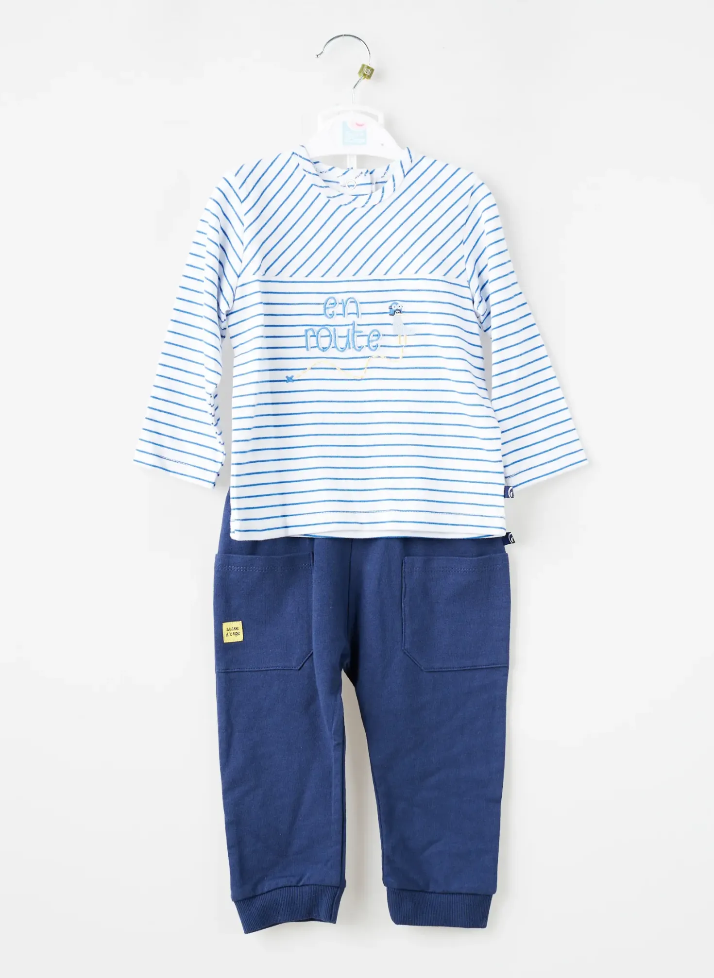 Ensemble Pantalon Sucre D'orge Bleu
