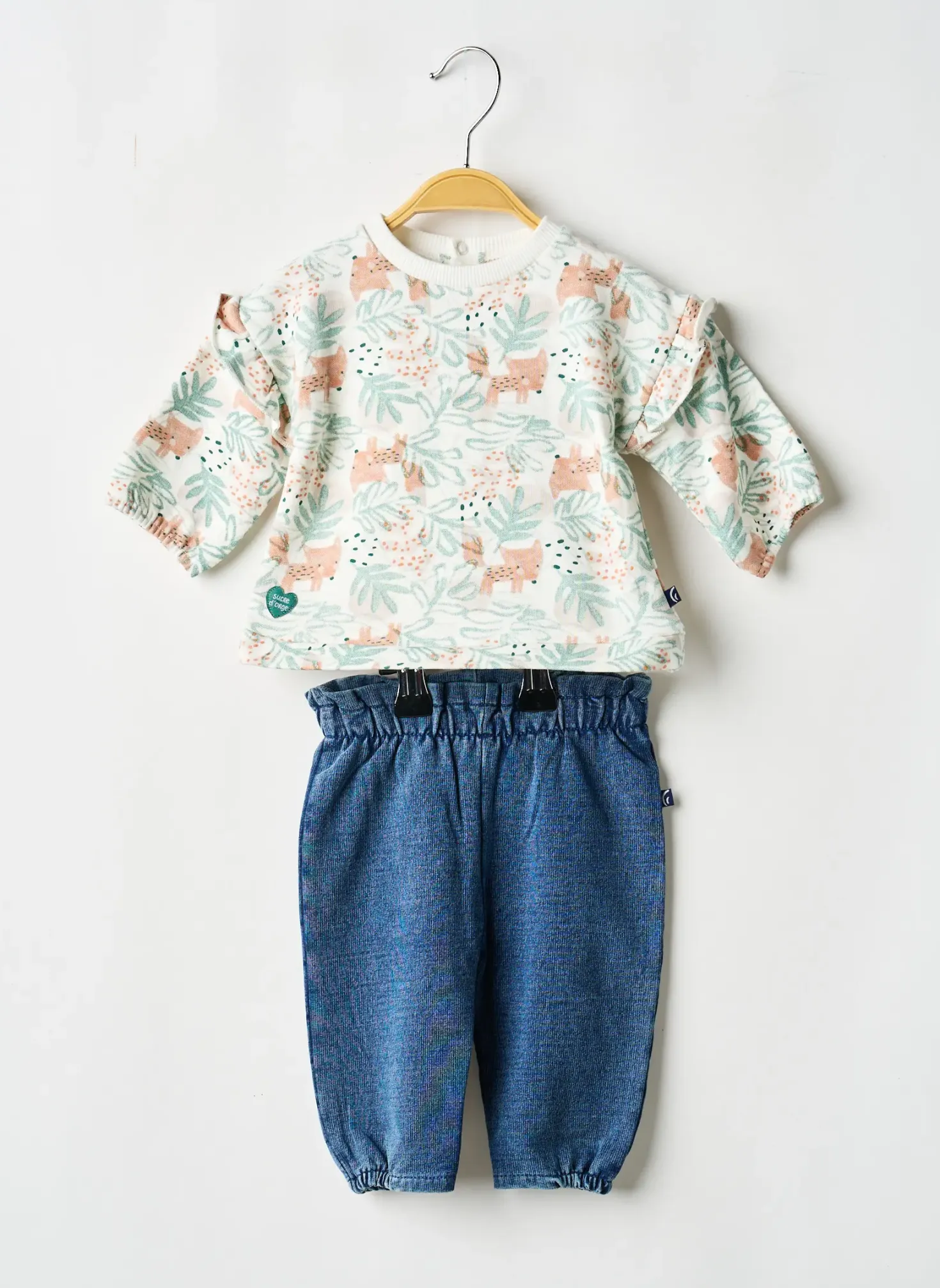Ensemble Pantalon Sucre D'orge Blanc