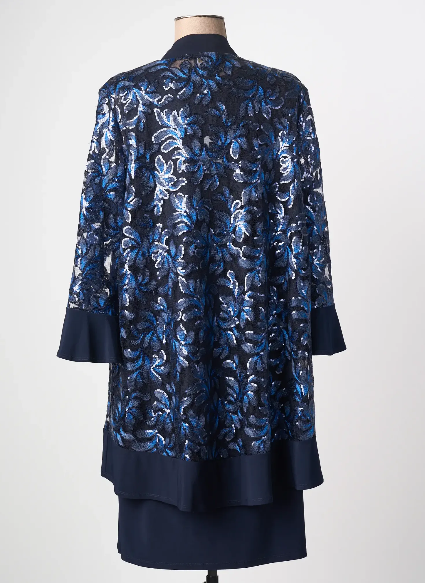 Ensemble Robe Joseph Ribkoff Bleu