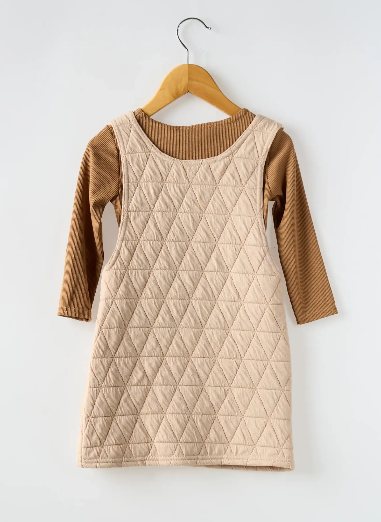 Ensemble Robe P'tit Môme Marron