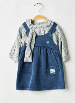 Ensemble Robe Sucre D'orge Bleu