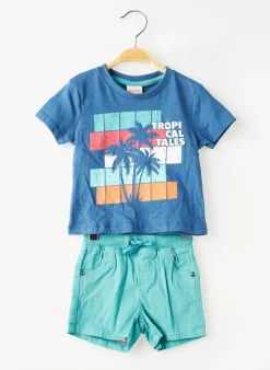 Ensemble Short Boboli Bleu
