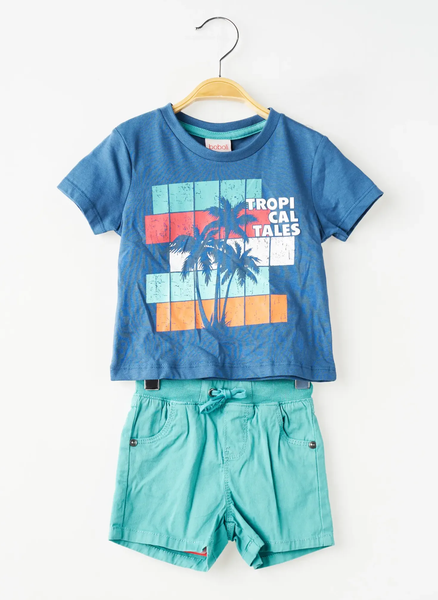 Ensemble Short Boboli Bleu